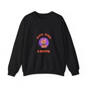 Nice Kind Fox Wholesome Cute Animal Artwork - Sweatshirt