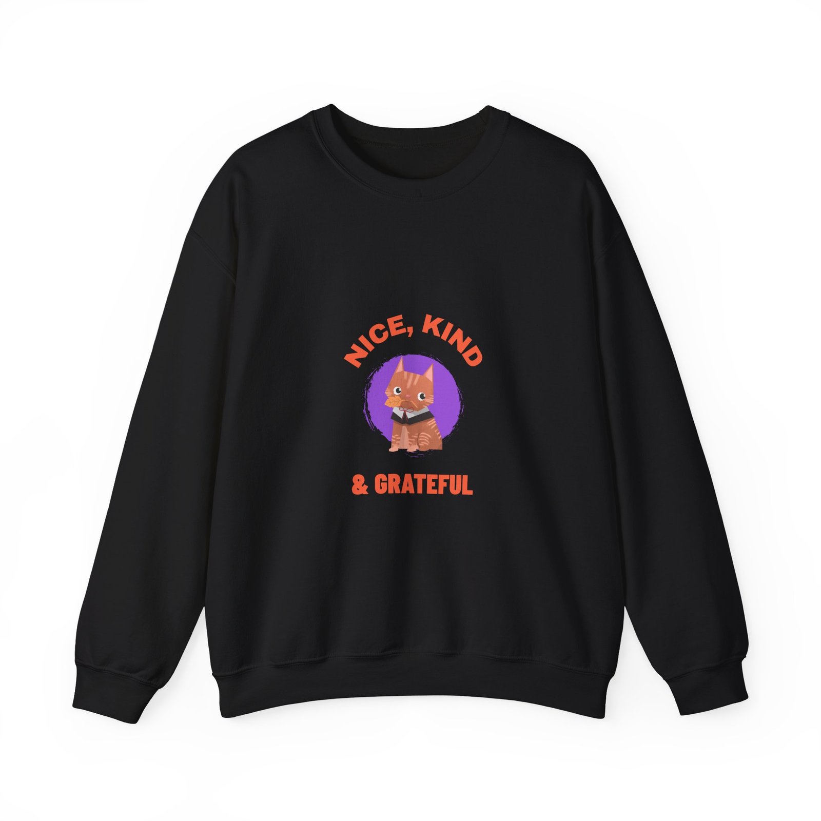 Nice Kind Fox Wholesome Cute Animal Artwork - Sweatshirt